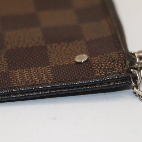 Louis Vuitton Key Pouch Cloth Small Wallet - Damier Ebene - Picture 7 of 15